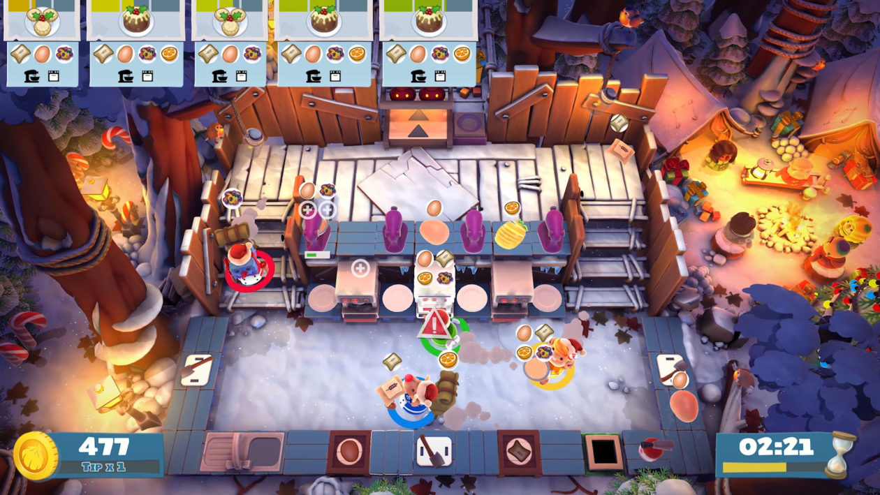 《胡闹厨房2》送上圣诞礼物「冬季仙境」免费更新增添佳节气氛