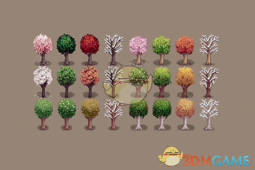 《星露谷物语》树叶美化MOD