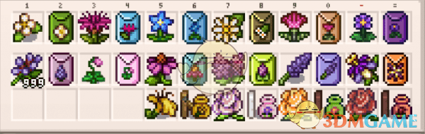 《星露谷物语》新的花卉作物包MOD