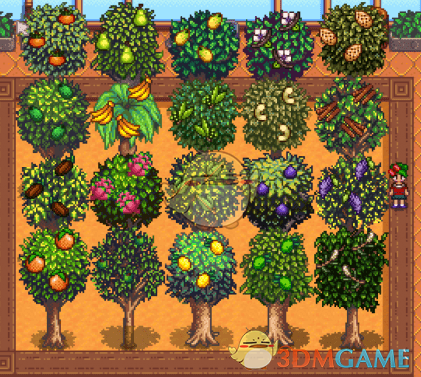 《星露谷物语》新的果树包MOD