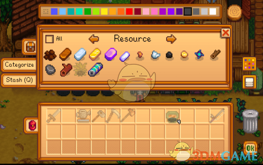 《星露谷物语》超级功能箱子MOD