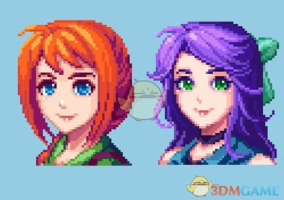 《星露谷物语》zaira048的女性角色美化包MOD