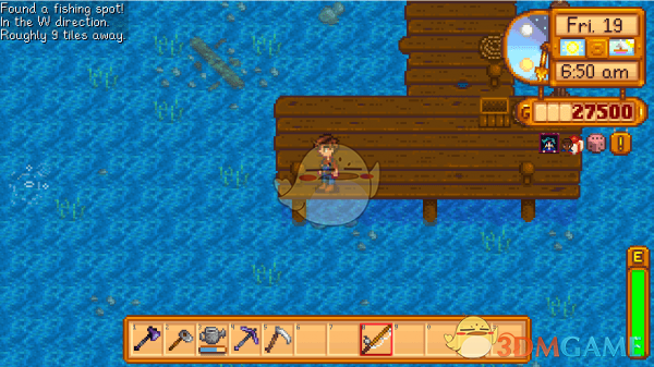 《星露谷物语》优质钓鱼点查看功能MOD