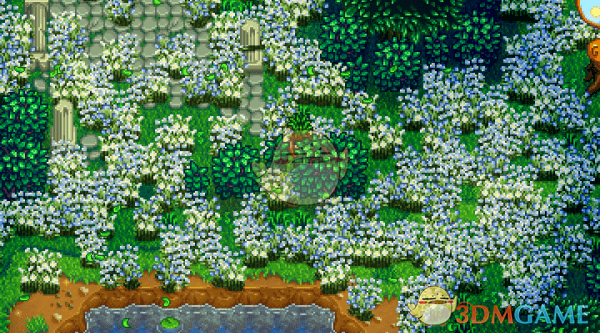 《星露谷物语》野花野草季节美化MOD