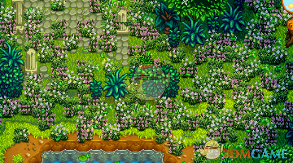 《星露谷物语》野花野草季节美化MOD