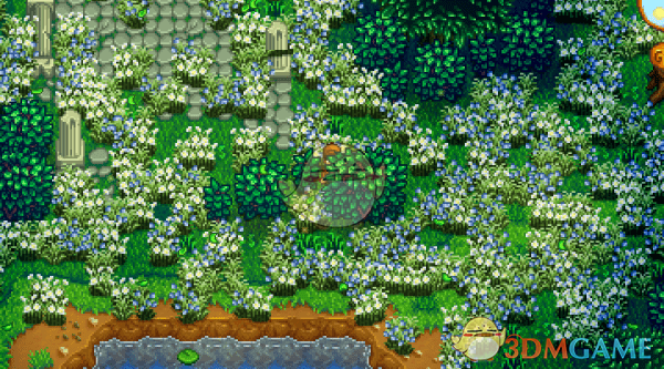 《星露谷物语》野花野草季节美化MOD