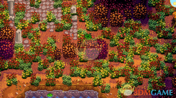 《星露谷物语》野花野草季节美化MOD