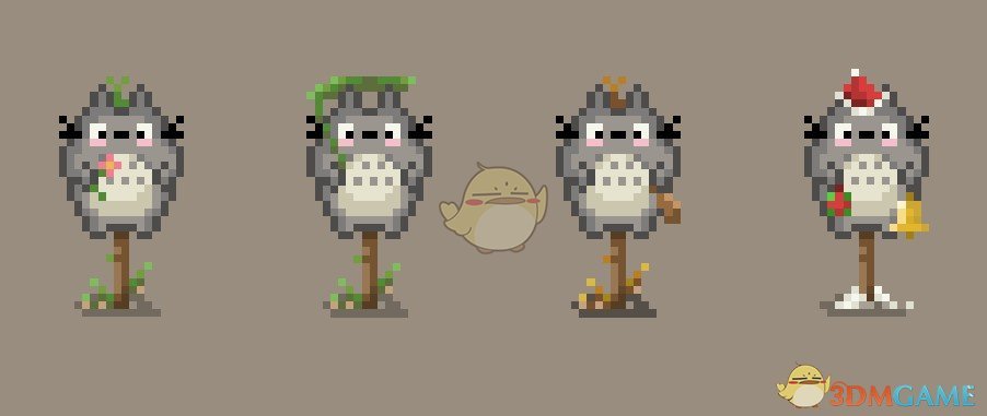 《星露谷物语》季节性鱼塘稻草人工具外观美化包MOD