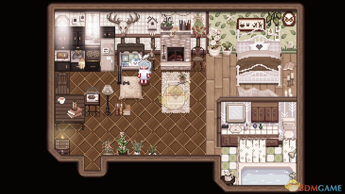 《星露谷物语》季节性鱼塘稻草人工具外观美化包MOD