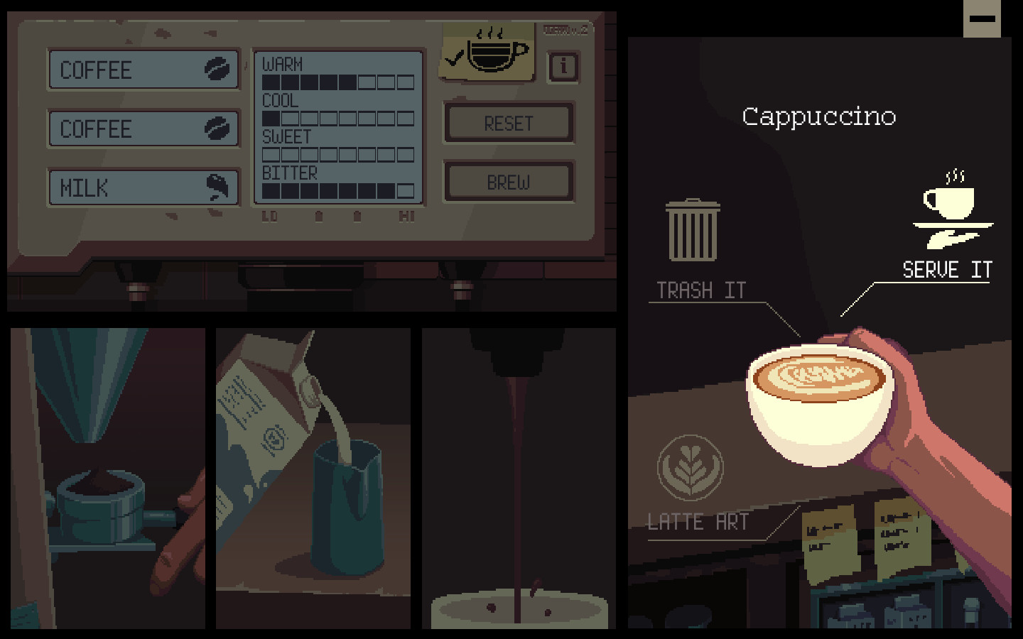 视觉小说《Coffee Talk》登陆Steam发售 自带简体中文