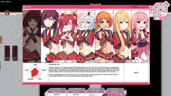 走上人生巅峰！一款偶像模拟经营新游上架Steam