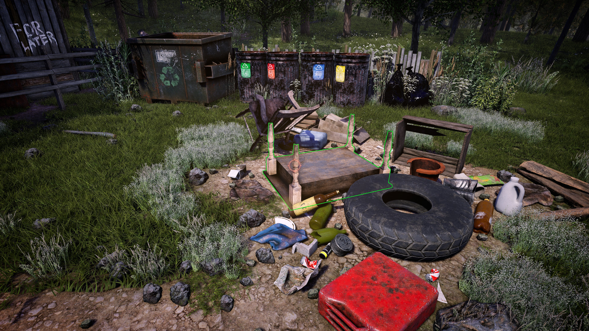 真正的捡垃圾！Steam上架新作《拯救森林》、自带简中