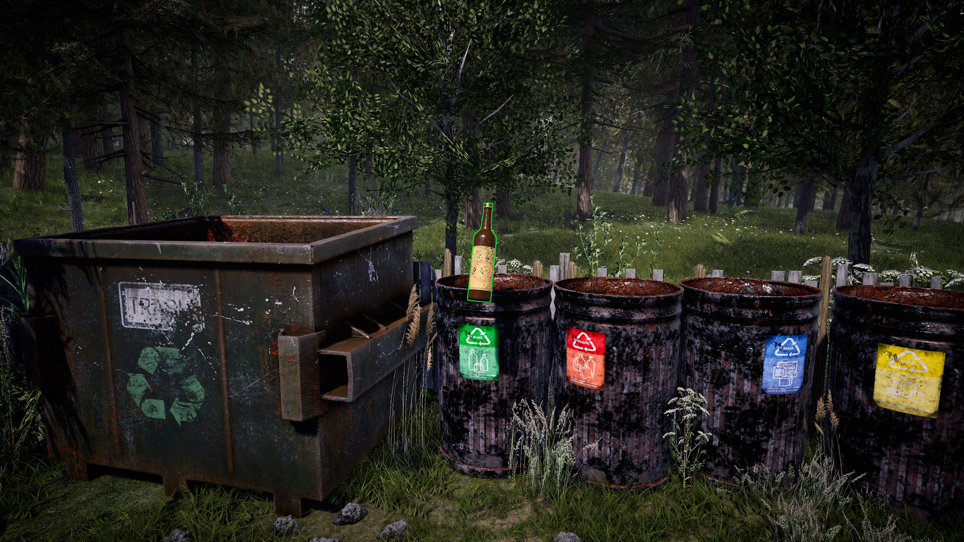 真正的捡垃圾！Steam上架新作《拯救森林》、自带简中