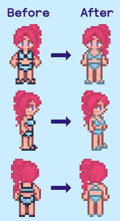 《星露谷物语》泳装美化MOD