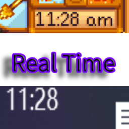 《星露谷物语》现实游戏时间MOD