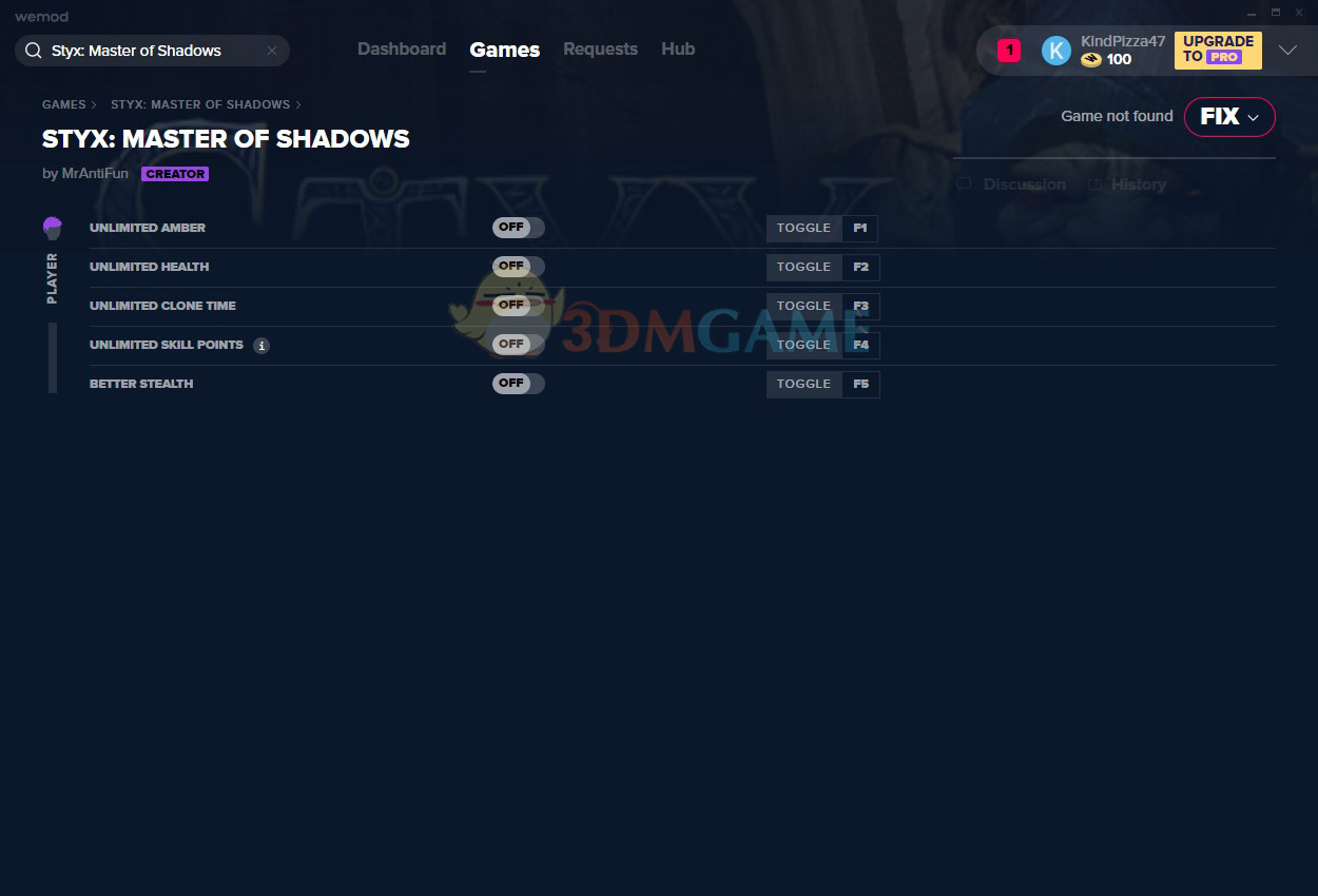《冥河：暗影大师》v2020.02.14五项修改器[MrAntiFun]