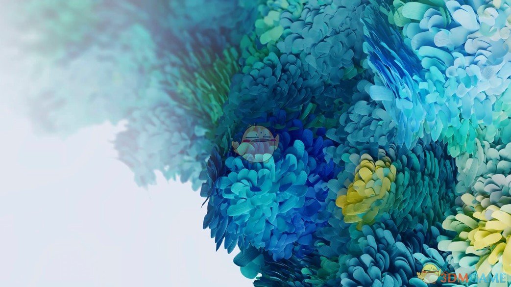 《Wallpaper Engine》3D建模花簇动态壁纸