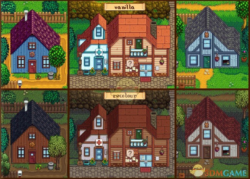 《星露谷物语》朴实的星露谷色彩MOD