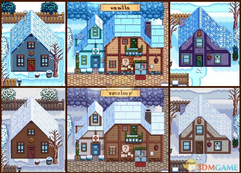 《星露谷物语》朴实的星露谷色彩MOD