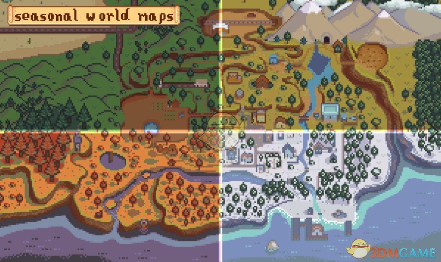 《星露谷物语》朴实的星露谷色彩MOD