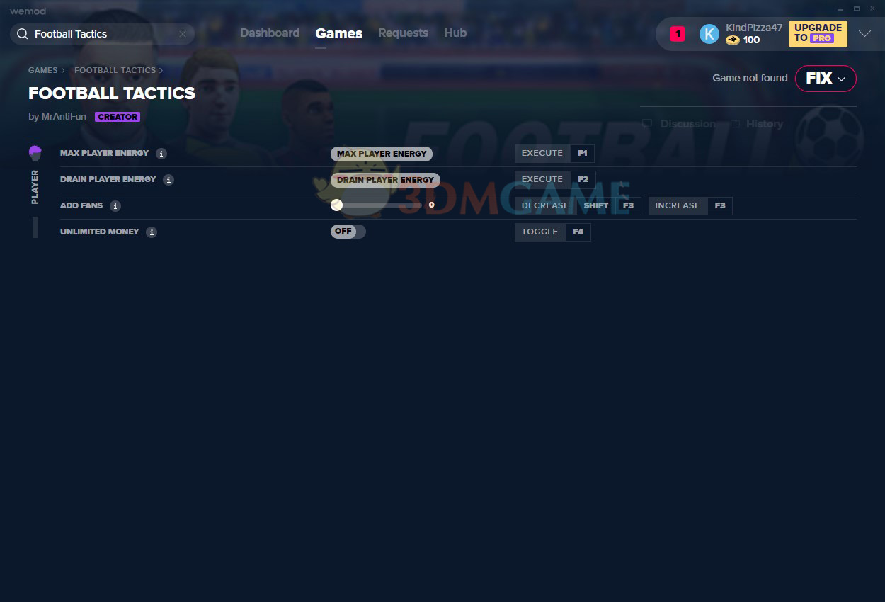 《足球战术》v2020.02.08四项修改器[MrAntiFun]
