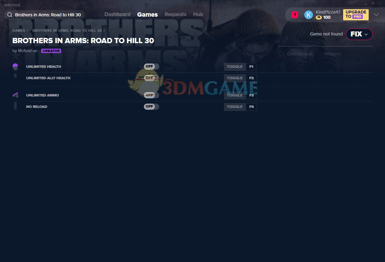 《兄弟连：进军30高地》v2020.02.19四项修改器[MrAntiFun]