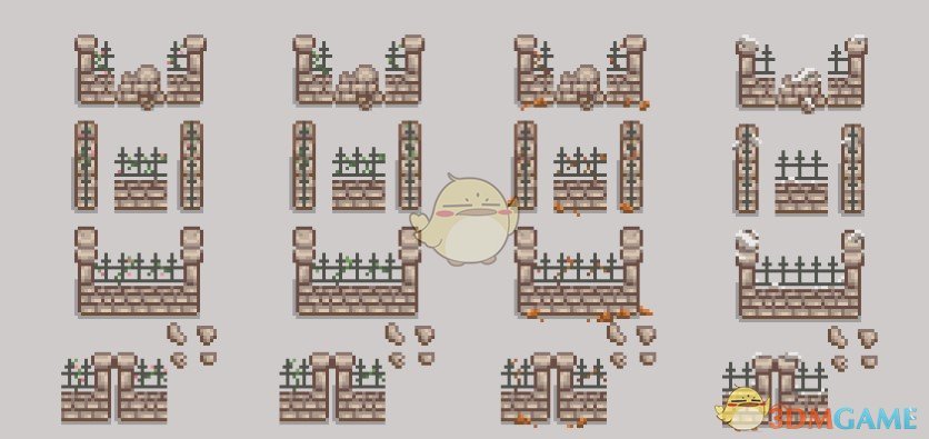 《星露谷物语》季节性栅栏MOD