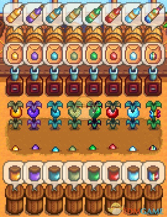 《星露谷物语》宝石水果MOD