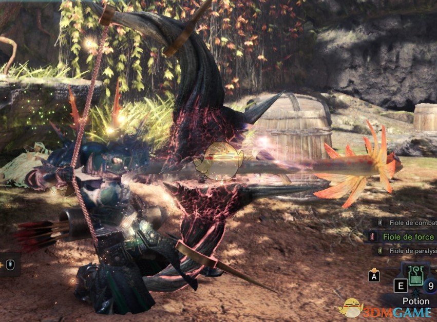 《怪物猎人：世界》摇曳鳗弓箭MOD