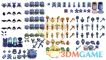 《星露谷物语》铱品质道具外观美化MOD