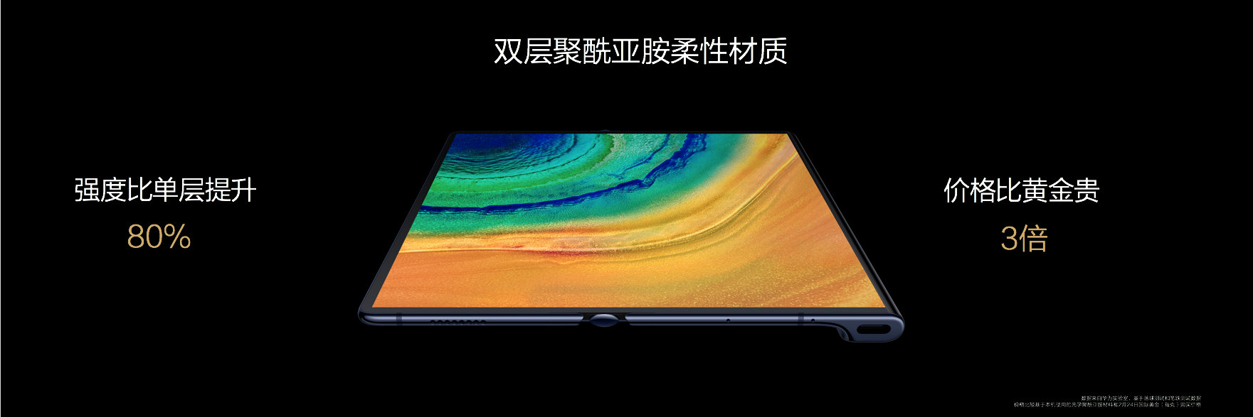 华为新折叠屏手机Mate Xs26日预约 售价1.9万