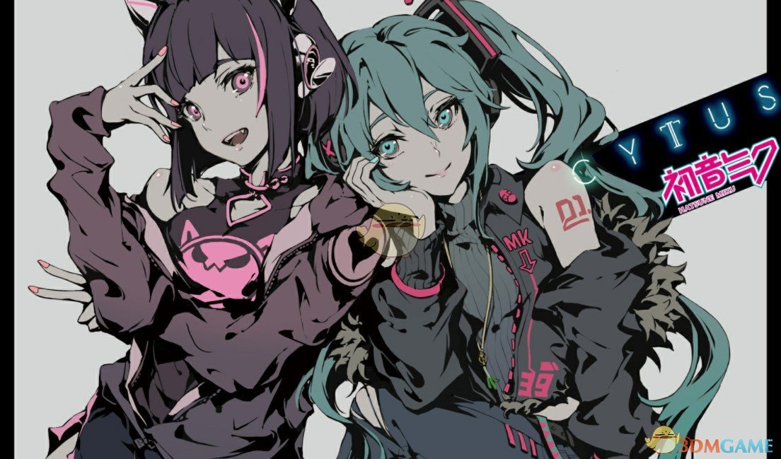 《Wallpaper Engine》Cytus 2人物NEKO和MIKU动态壁纸