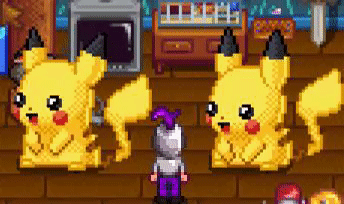 《星露谷物语》皮卡丘动态玩偶家具MOD