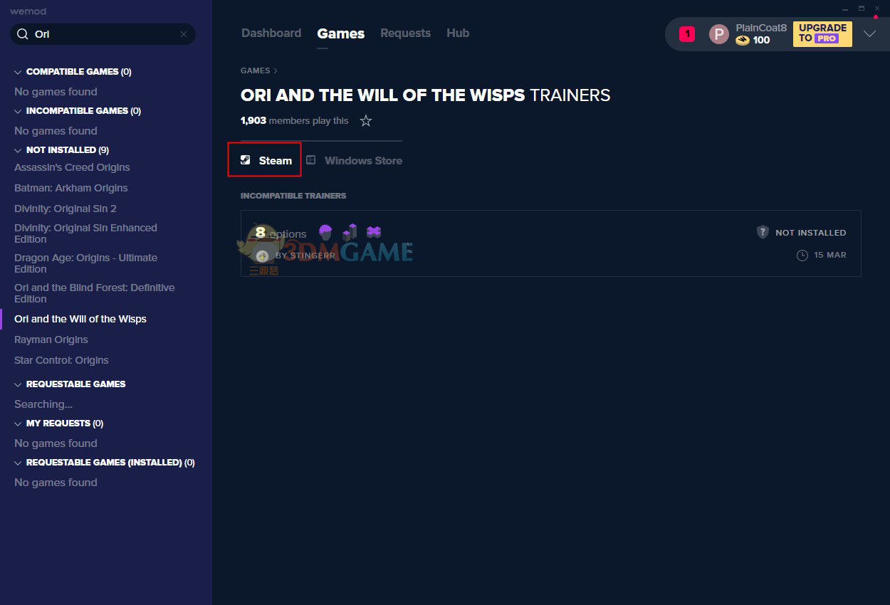 《精灵与萤火意志》v2021.01.11八项修改器[MrAntiFun][Steam]