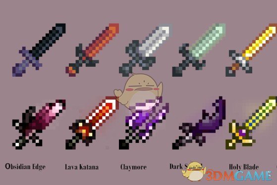 《星露谷物语》华丽武器外观MOD