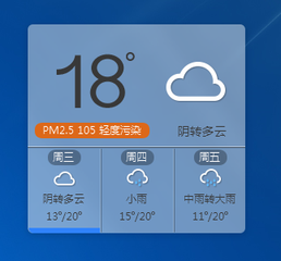 《小兵天气》电脑版