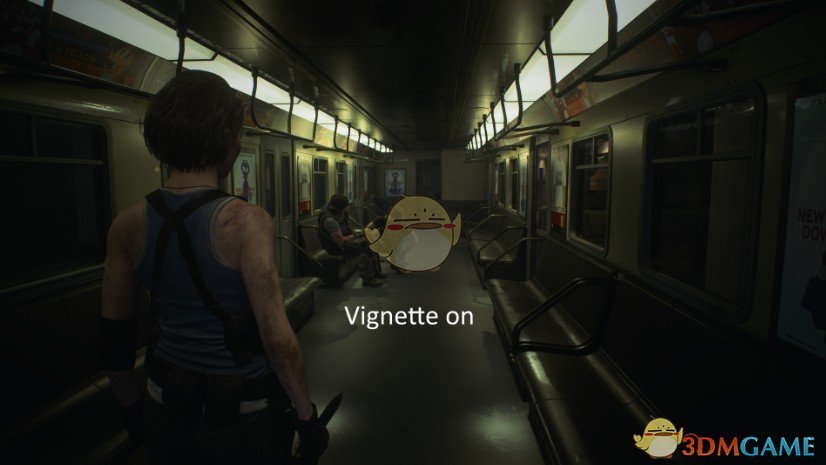 《生化危机3：重制版 试玩版》删除屏幕边缘变暗效果补丁