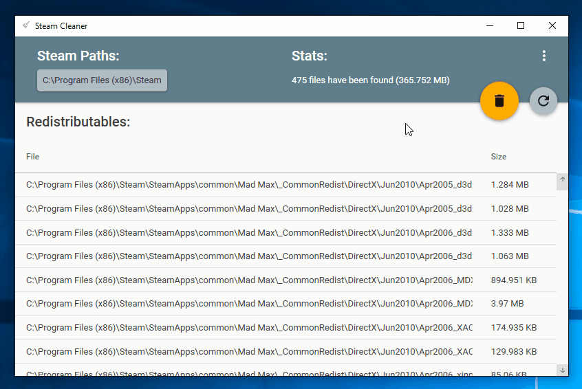 《Steam Cleaner》Steam清理工具