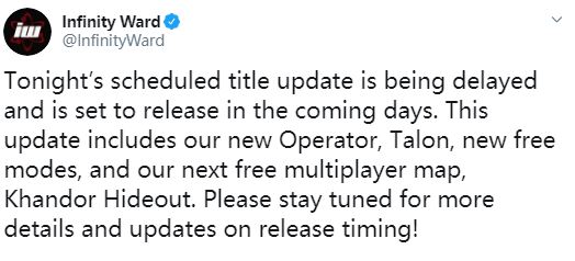 IW透露《使命召唤16》将加入新的免费模式和地图