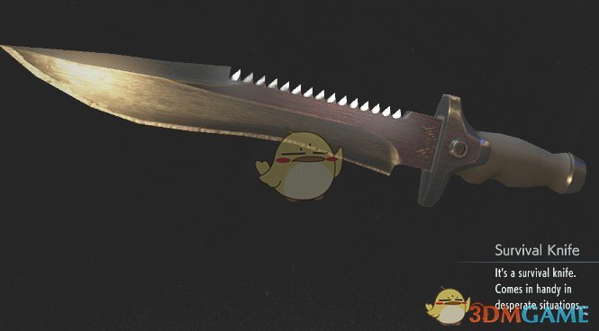 《生化危机3：重制版 试玩版》军刀外观美化MOD