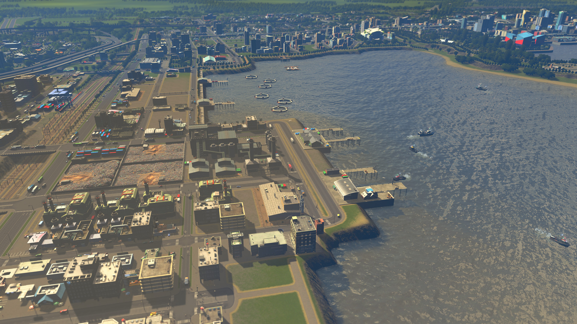 争当水产巨子 《城市：天际线》DLC“日落港口”上线