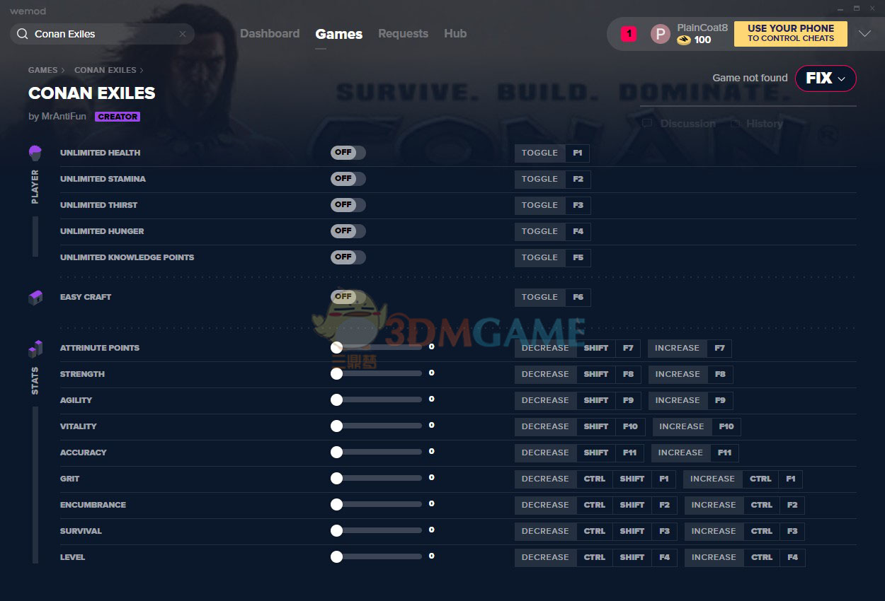 《流放者柯南》v2020.05.13十七项修改器[MrAntiFun]
