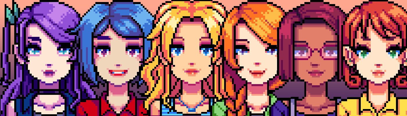 《星露谷物语》RazzPixel的人物肖像美化MOD