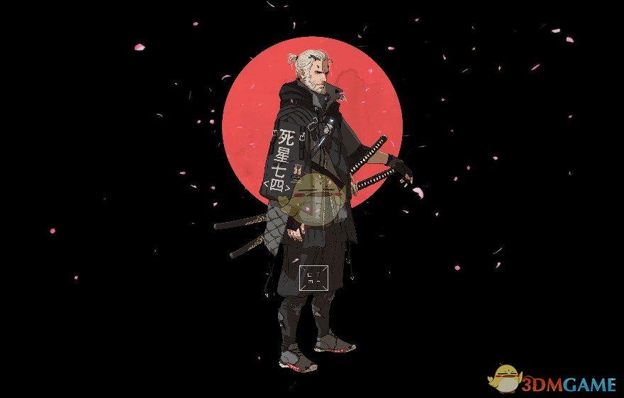 《Wallpaper Engine》赛博朋克武士猎魔人白狼动态壁纸