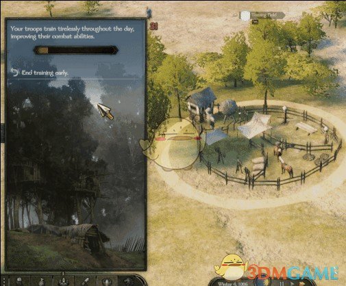 《骑马与砍杀2》可以在训练场上训练部队MOD