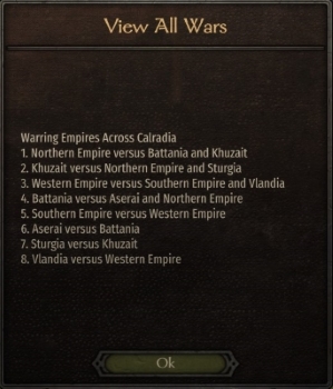 《骑马与砍杀2》查看所有战争信息MOD