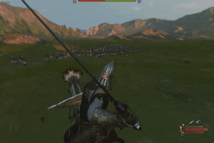 《骑马与砍杀2》所有近战武器带范围伤害MOD