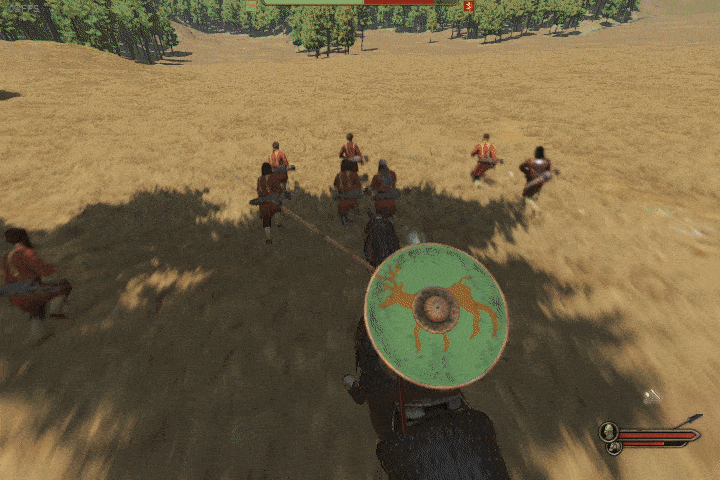 《骑马与砍杀2》所有近战武器带范围伤害MOD