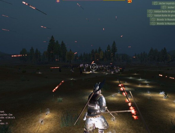 《骑马与砍杀2》火焰箭效果MOD