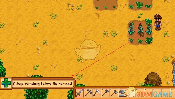 《星露谷物语》作物收获剩余时间显示MOD